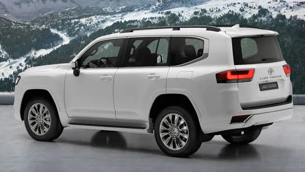 Toyota LandCruiser 300 Series 2022 rear 3/4