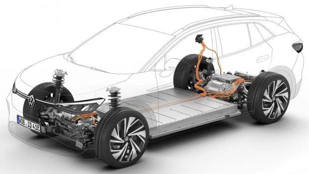 Volkswagen ID4 2021 RWD layout