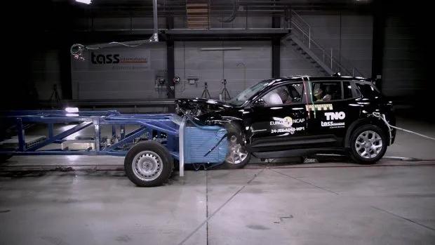 2024 Jeep Avenger Euro NCAP crash test