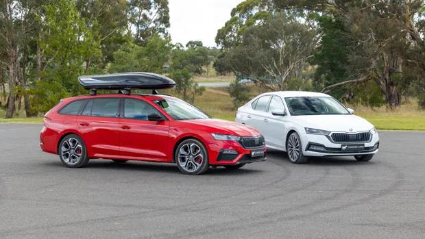 Skoda Octavia RS and Style 2022