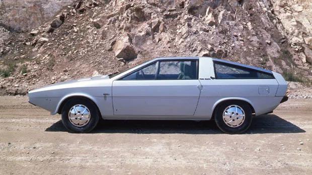 Hyundai Pony Coupe Concept side angle static