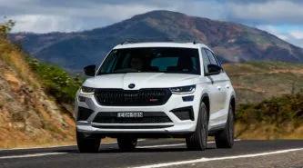 Skoda Kodiaq 2022: blind spot monitoring, rear cross-traffic alert and Canton audio still affected by chip shortage