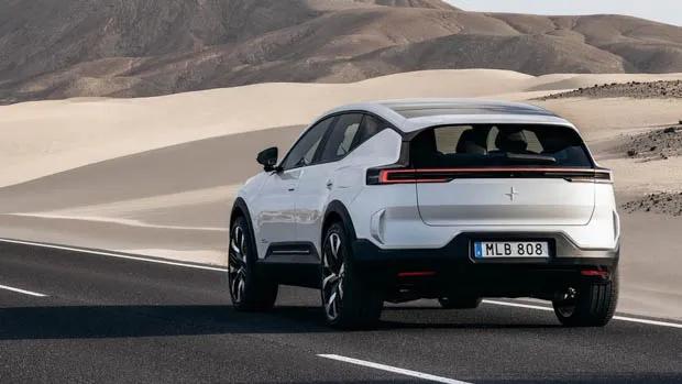 2024 Polestar 3 rear 3/4 on road