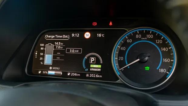 Nissan Leaf E+ 2023 interior digital dash