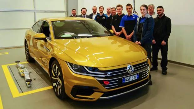 2018 Volkswagen Arteon Art Car Beginning