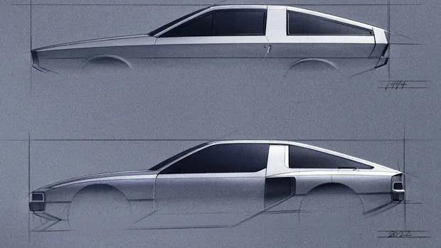 Hyundai N Vision 74 concept drawings