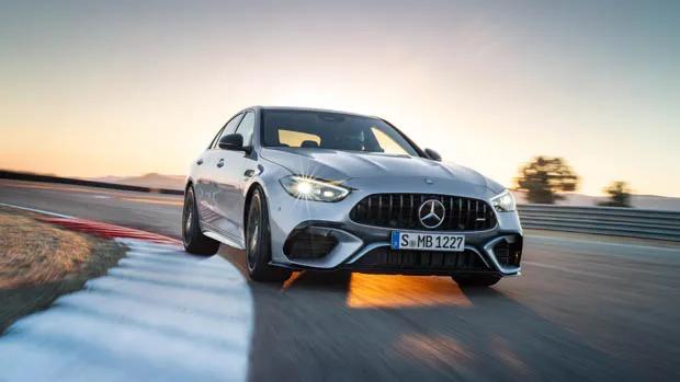 Mercedes-AMG C63 S E Performance 2023: four-cylinders confirmed for 2100kg hybrid sedan