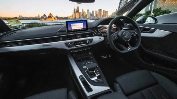 2020 Audi A5 Sportback black leather interior