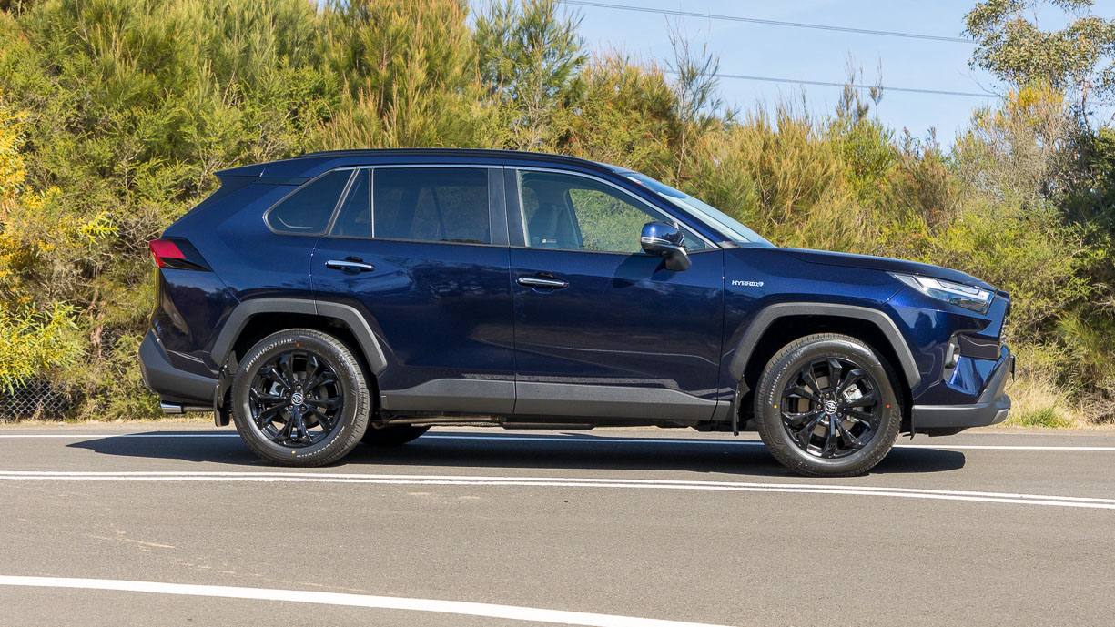 2024 Toyota RAV4 Cruiser Hybrid static side angle