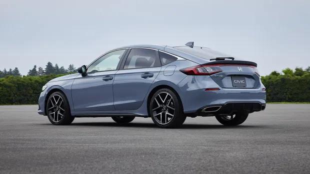 Honda Civic hatch 2022 rear 3/4 2