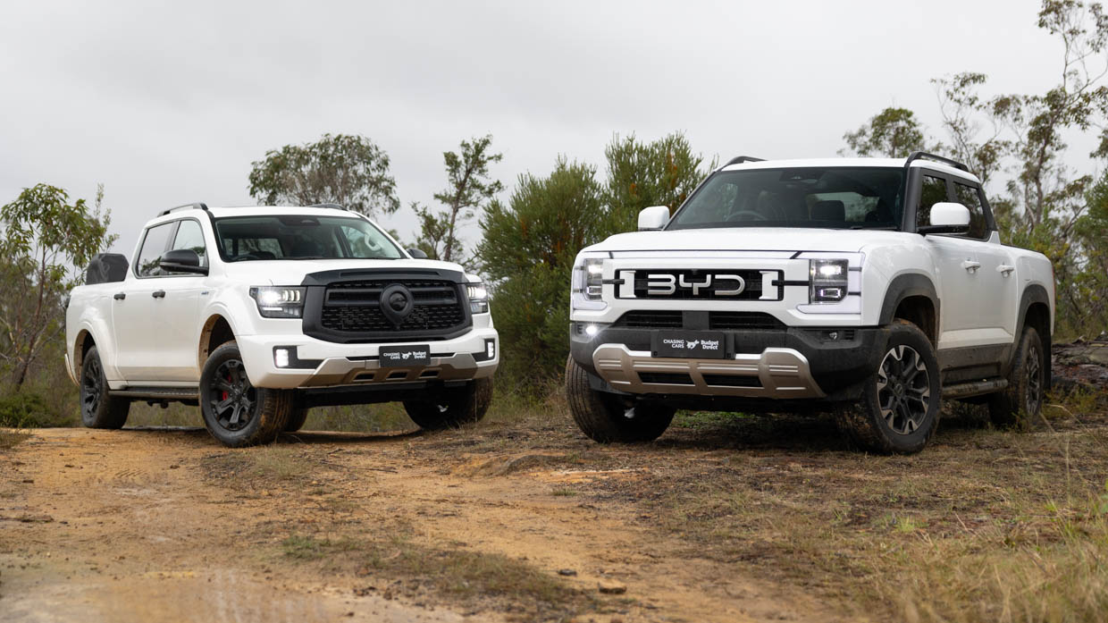 BYD Shark 6 vs GWM Cannon Alpha PHEV comparison review