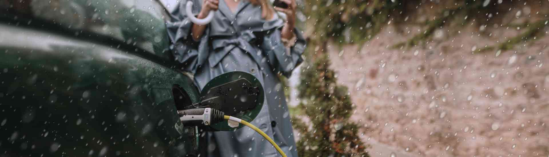 Can you charge an EV in the rain? We ask the experts