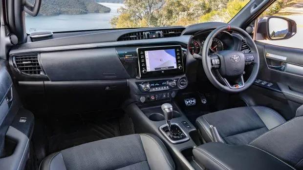 2023 Toyota Hilux GR Sport interior wide