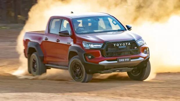 2023 Toyota Hilux GR Sport sliding