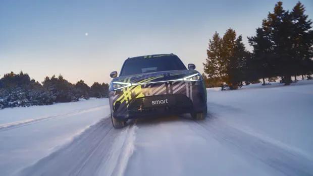 Smart Concept #1 is a brand new, all-electric model for German micro-car brand