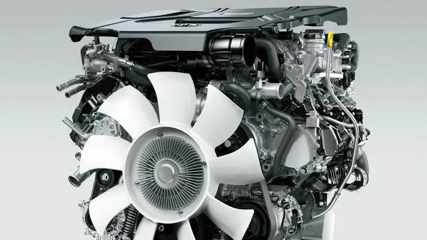 Toyota twin-turbo V6 diesel engine