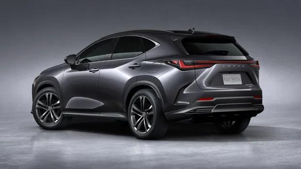 Lexus NX 2022 rear 3/4