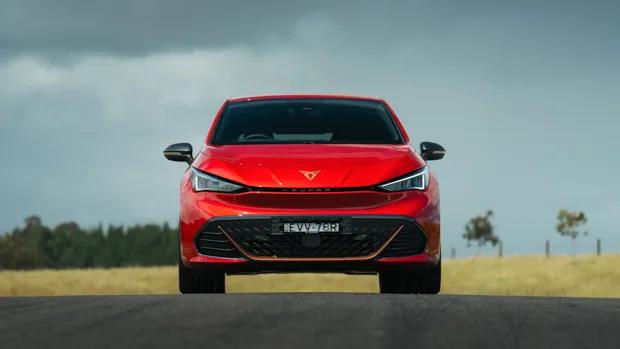 Cupra Born 2023 front on