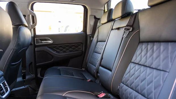 GWM ute 2021 rear seat