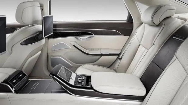 2018 Audi A8L rear seat