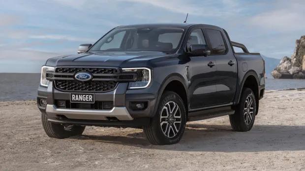 Ford Ranger 2022 Sport grey front end