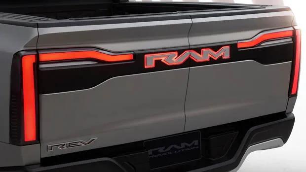 Ram 1500 Revolution BEV 2023 rear tailgate