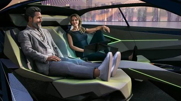 Nissan Hyper Urban Concept 2023 - Rear Interior Passengers