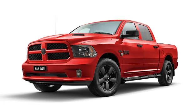 Ram 1500 red