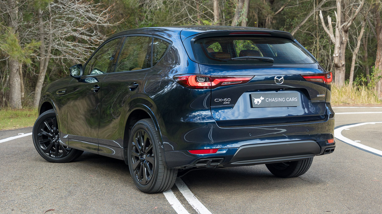 Mazda CX-60 D50e Azami 2023 rear 3/4