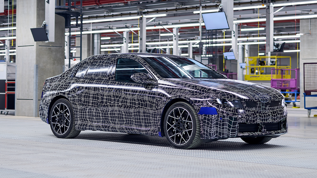 First electric BMW 3 Series leaves the production line, i3 reveal set for the coming months