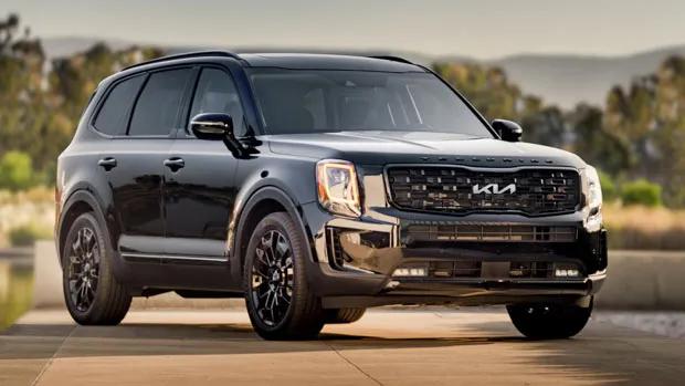 Kia Telluride 2022 front 3/4 static