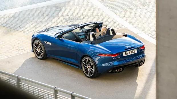 Jaguar F Type 2022 rear 3/4