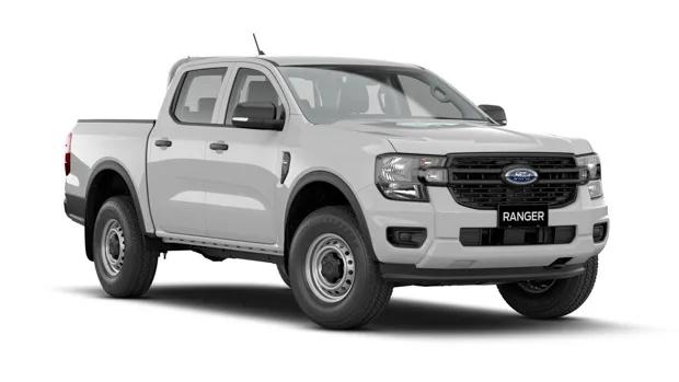 Ford Ranger 2022 XL white front end