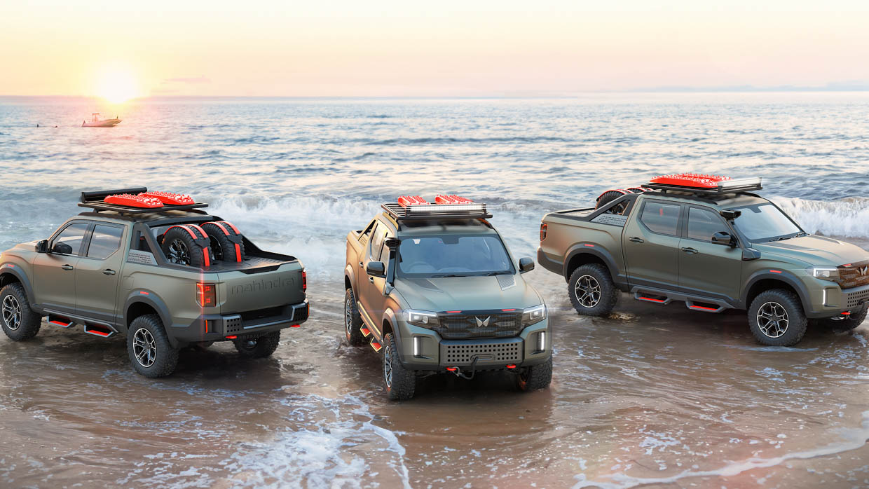 Mahindra concept previews next-generation Pik-Up for Australia