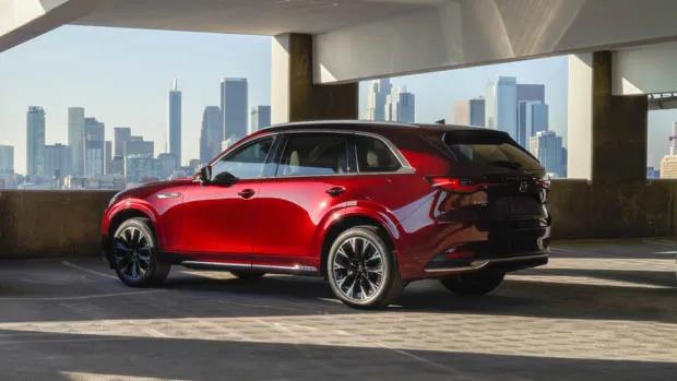 How fuel efficient is the Mazda CX-90 diesel? New straight-six bests CX-8 in official figures