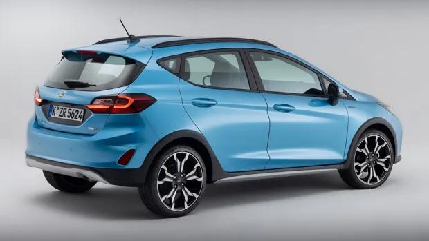 Ford Fiesta 2022 Active blue rear end