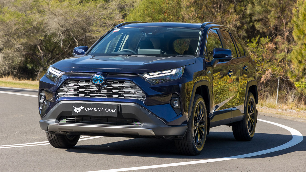 2024 Toyota RAV4 Cruiser Hybrid static front angle shot