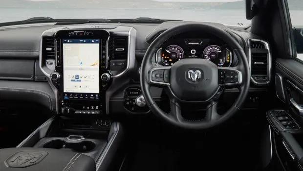 2023 Ram 1500 Laramie Sport steering wheel