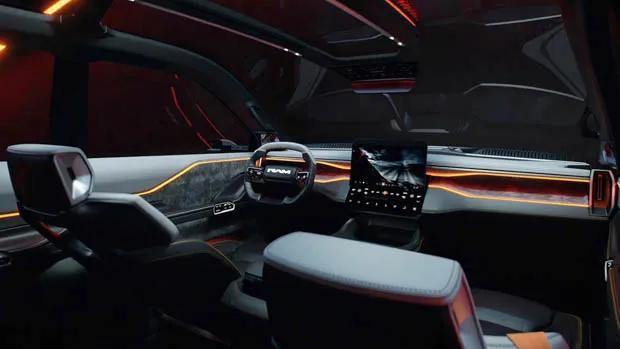 Ram 1500 Revolution BEV 2023 interior wide