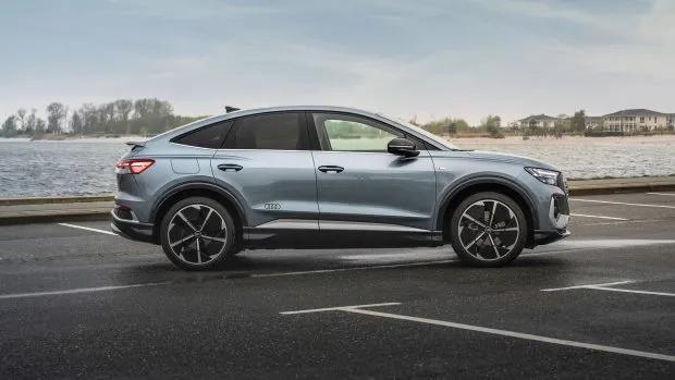 Audi Q4 E-Tron 2023 side
