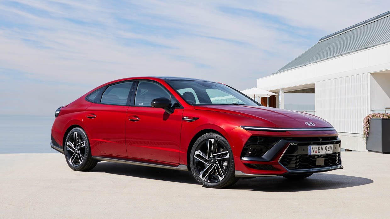 2024 Hyundai Sonata N-Line front 3/4 static