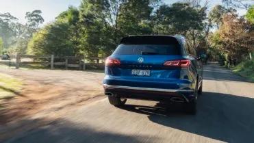 Volkswagen Touareg 2019 Reef Blue rear