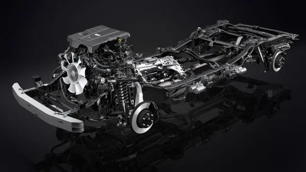 Lexus LX 2022 chassis TNGAF