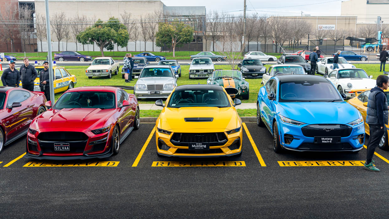 New 2024 Ford Mustang and Mach-E spotted in Melbourne