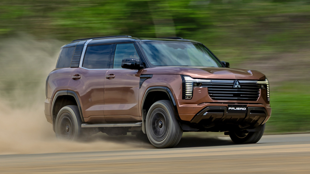Mitsubishi Pajero returns! New-gen 4x4 icon debuts with luxury focus and a Triton heart