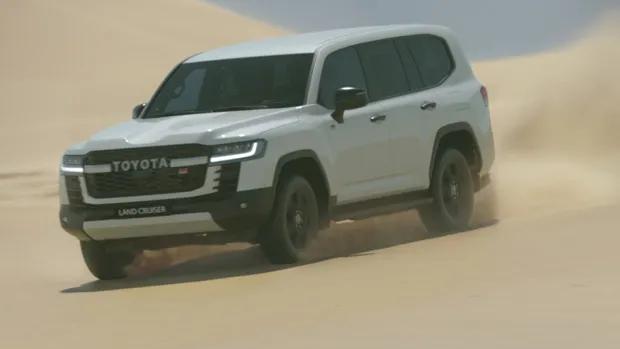 Toyota Land Cruiser 300 Series 2022 GR Sport driving